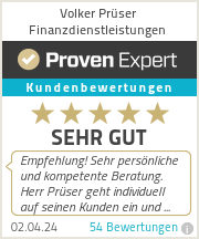 Erfahrungen & Bewertungen zu Volker Prüser Finanzdienstleistungen