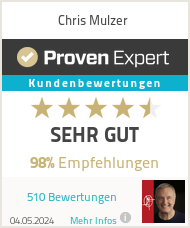 Erfahrungen & Bewertungen zu Chris Mulzer