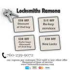 Locksmiths Ramona CA