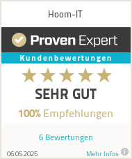 Erfahrungen & Bewertungen zu Hoom-IT