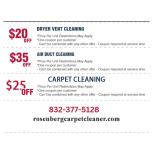 Rosenberg Carpet Cleaner