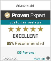 Ratings & reviews for Ariane Krahl