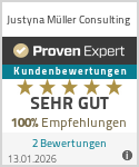 Erfahrungen & Bewertungen zu Justyna Müller Consulting