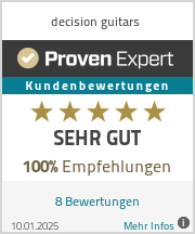Erfahrungen & Bewertungen zu decision guitars