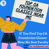 CA Foundation Classes