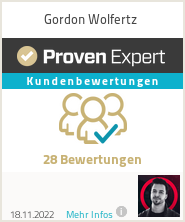 Erfahrungen & Bewertungen zu Gordon Wolfertz