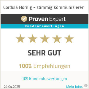 Erfahrungen & Bewertungen zu Cordula Hornig - stimmig kommunizieren