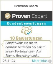 Erfahrungen & Bewertungen zu Hermann Rösch