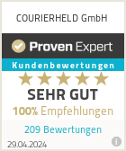 Erfahrungen & Bewertungen zu COURIERHELD GmbH