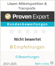 Erfahrungen & Bewertungen zu Löwen Möbelspedition & Transporte