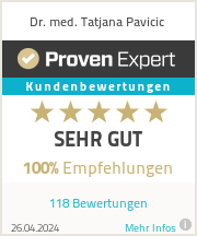 Erfahrungen & Bewertungen zu Dr. med. Tatjana Pavicic