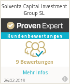 Erfahrungen & Bewertungen zu Solventa Capital Investment Group SL