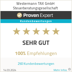 Erfahrungen & Bewertungen zu Westermann TAX GmbH Steuerberatungsgesellschaft