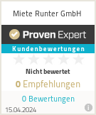 Erfahrungen & Bewertungen zu Miete Runter GmbH