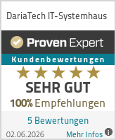 Erfahrungen & Bewertungen zu DariaTech IT-Systemhaus