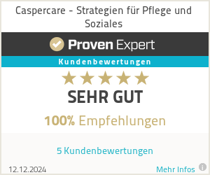 Erfahrungen & Bewertungen zu Caspercare - Strategien für Pflege und Soziales