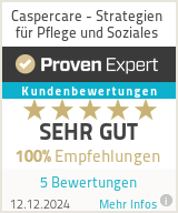 Erfahrungen & Bewertungen zu Caspercare - Strategien für Pflege und Soziales