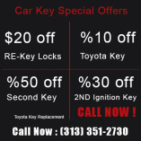 Toyota Key Replacement Westland