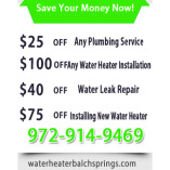 Water Heater Balch Springs TX