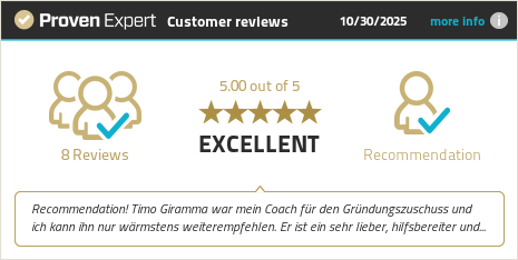 Kundenbewertungen & Erfahrungen zu Timo Giramma. Mehr Infos anzeigen.