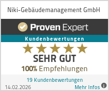 Erfahrungen & Bewertungen zu Niki-Gebäudemanagement GmbH