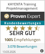 Erfahrungen & Bewertungen zu KAYENTA Training Projektmanagement