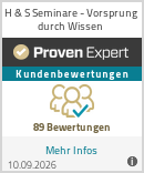 Erfahrungen & Bewertungen zu H & S Seminare - Vorsprung durch Wissen