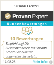 Erfahrungen & Bewertungen zu Susann Frenzel