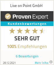 Erfahrungen & Bewertungen zu Live on Point GmbH