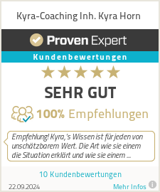 Erfahrungen & Bewertungen zu Kyra-Coaching Inh. Kyra Horn