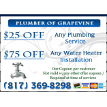 Plumber Grapevine TX