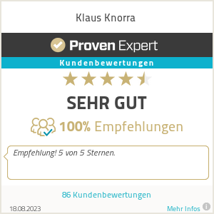 Erfahrungen & Bewertungen zu Klaus Knorra