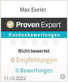 Erfahrungen & Bewertungen zu Max Exeler
