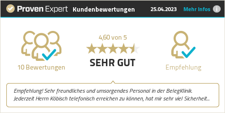 Erfahrungen & Bewertungen zu Dr. Peter Köbisch anzeigen