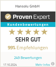 Erfahrungen & Bewertungen zu Hansolu GmbH