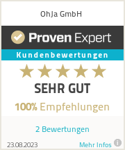 Erfahrungen & Bewertungen zu OhJa GmbH