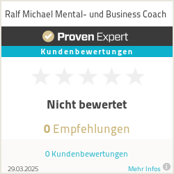 Erfahrungen & Bewertungen zu Ralf Michael Mental- und Business Coach