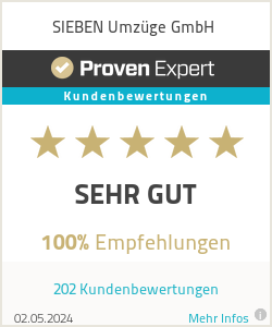 Erfahrungen & Bewertungen zu SIEBEN Umzüge GmbH
