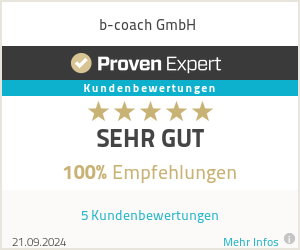 Erfahrungen & Bewertungen zu b-coach GmbH