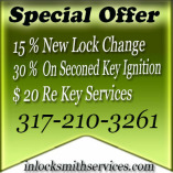 Indiana Locksmith Services