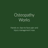 Osteopathy works