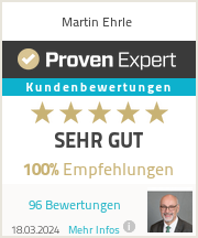Erfahrungen & Bewertungen zu Martin Ehrle