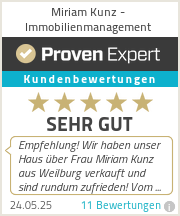 Erfahrungen & Bewertungen zu Miriam Kunz - Immobilienmanagement
