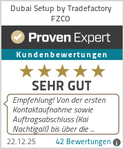 Erfahrungen & Bewertungen zu Dubai Setup by Tradefactory FZCO