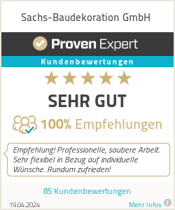 Erfahrungen & Bewertungen zu Sachs-Baudekoration GmbH