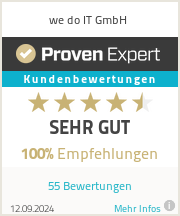 Erfahrungen & Bewertungen zu we do IT GmbH