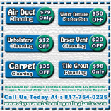 Dryer Vent Cleaning Arlington TX