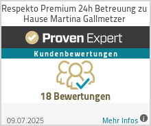 Erfahrungen & Bewertungen zu Respekto Premium 24h Betreuung zu Hause Martina Gallmetzer