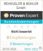 Erfahrungen & Bewertungen zu REHKUGLER & BÜHLER GmbH