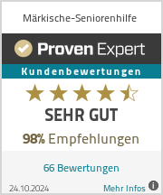 Erfahrungen & Bewertungen zu Märkische-Seniorenhilfe
